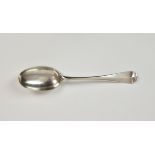 A George III Channel Islands Hanoverian pattern soup spoon, maker's mark GM struck once (George