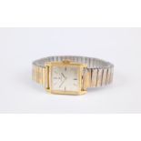 A ladies 18ct gold Omega wristwatch, c.1963, with cal. 483 17 jewel manual wind movement, no.