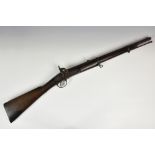 A .577 Volunteer Enfield 2 Band Percussion rifle by Hollis & Heath, 40in. (101.6cm.) long overall,