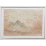 William John Caparne (British, 1856-1940), Cloud study watercolour 4 x 6 1/8in. (10.3 x 15.6cm.)