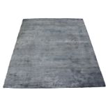A Mohair rug by The Rug Company, in Mohair Slate, approx 120 x 96½in. (305 x 245cm). * This rug