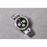A Breitling Navitimer chronograph stainless steel gentleman's wristwatch, ref. 806, circa 1965,