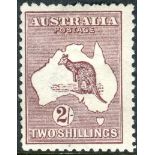 Australia Stamps : 1915 2/- Red Brown mounted mint