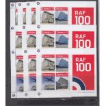 Gibraltar Stamps 2018 Centenary of RAF 10x minisheets