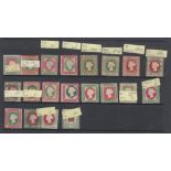 Heligoland stamps 20 mint an dused values in mixed condition PTSA £476