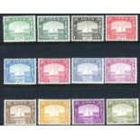 Aden Stamps : 1937 Dhows set mounted mint ,