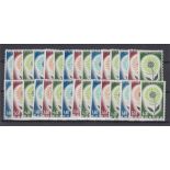 Portugal stamps1964 Europa 10 x sets unmounted mint. Total Cat £187.