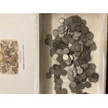 COINS : Southern Rhodesia GVI 3d coins (approx 240) 1947 and 1951 mainly,