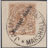 STAMPS : MARSHALL ISLANDS, 1899-1900 3pf.