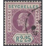 STAMPS SEYCHELLES 1903 2r 25 Purple and Green ,