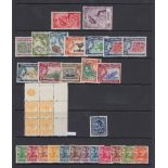 STAMPS : BRITISH COMMONWEALTH, Pacific Islands with a mint selection on three stock pages.