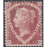 GREAT BRITAIN STAMPS : 1870 1 1/2d Rose Red plate 3,