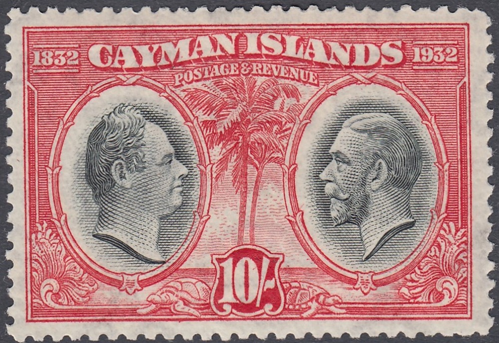 STAMPS CAYMAN 1932 Centenary, - Image 3 of 3