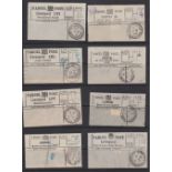 LIVERPOOL PARCEL POST LABELS, selection of 80 labels without stamps,