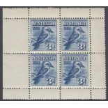 STAMPS AUSTRALIA 1928 Fourth National Stamp Exhibition, lightly M/M miniature sheet, SG MS106a.