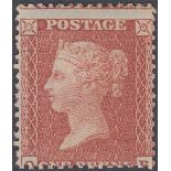 GREAT BRITAIN STAMPS : 1854 1d Brick Red,