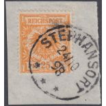 STAMPS : GERMAN NEW GUINEA, Forerunner,