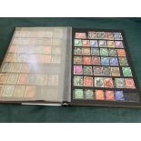 STAMPS GERMANY Stock book of mint and used up to 1945 plus album of West Berlin commercial covers