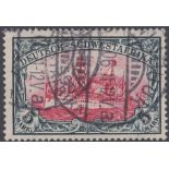 STAMPS : GERMAN SOUTH WEST AFRICA, 1901 5 Mark carmine & black,