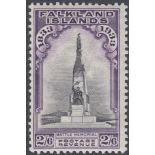 STAMPS FALKLANDS 1933 Centenary, 2/6d fine M/M, SG 135.