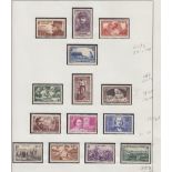 STAMPS FRANCE 1939-40 unmounted mint issues, incl SG 662/5, 667b/d,