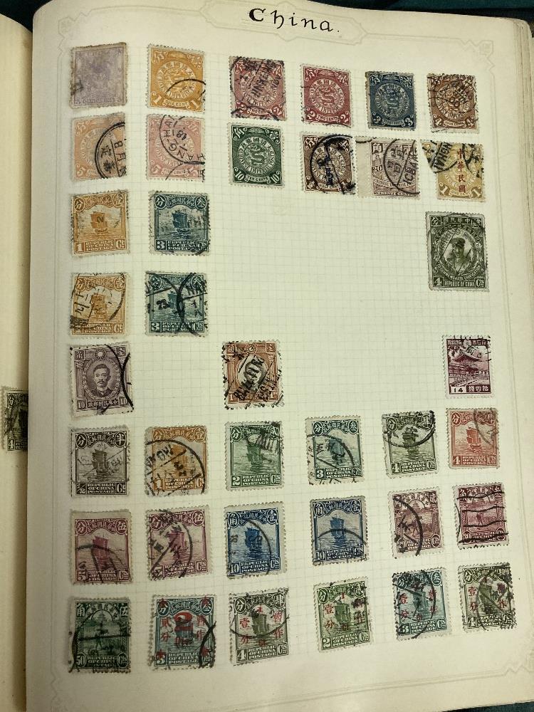 STAMPS : World collection in two spring-back albums appears to be mainly pre 1930's material, - Image 5 of 5