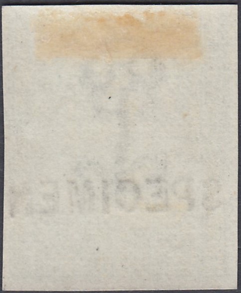 GREAT BRITAIN STAMPS : 1867 1-/- IMPERF plate 4, - Image 2 of 2