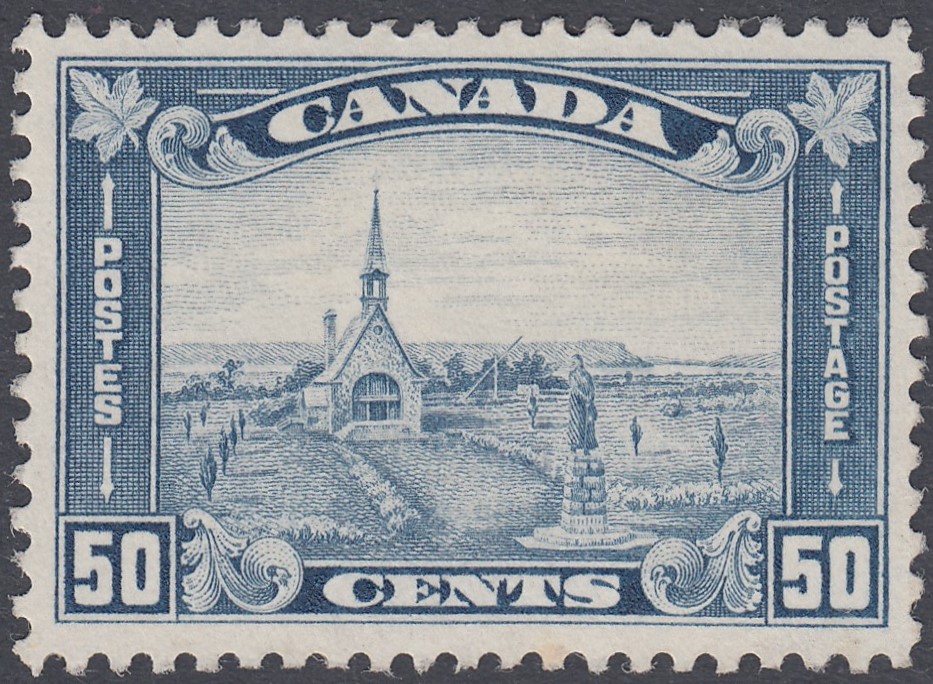 STAMPS CANADA 1930 50c Blue,