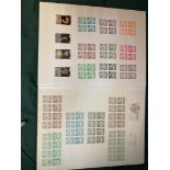 STAMPS : Stockbook of Lundy including mint blocks of Puffins,