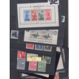 STAMPS BELGIUM Small selection of issues on stock cards ,