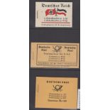 STAMPS GERAMNY Selection of booklets,