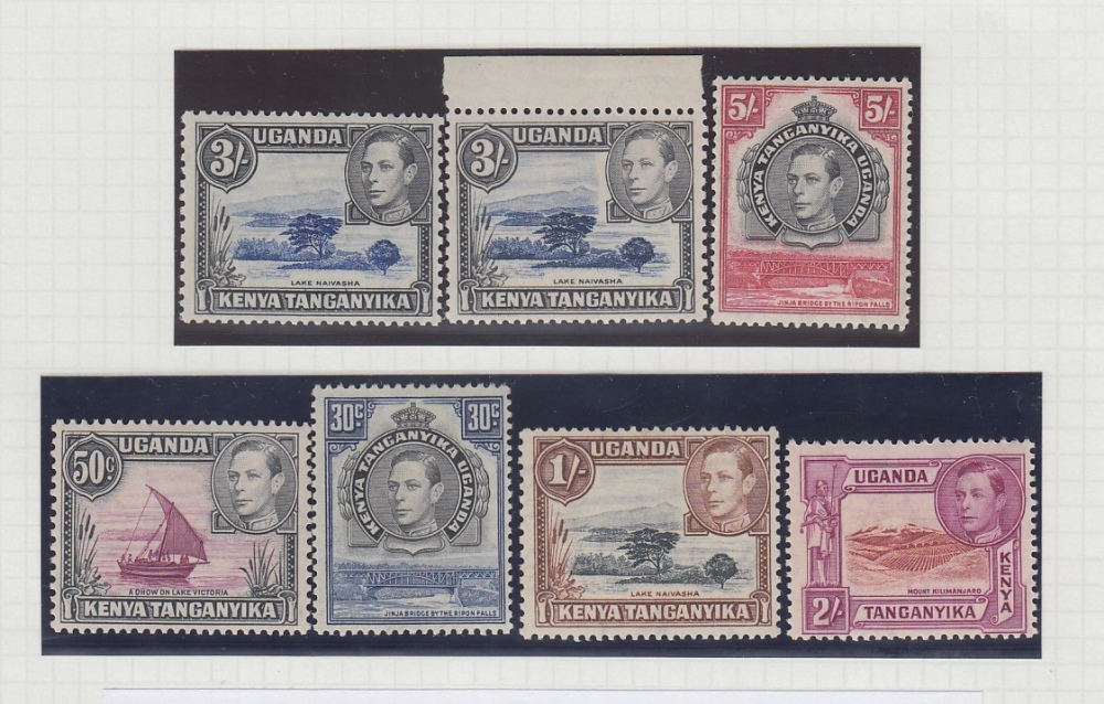 STAMPS : AFRICA, ex-dealers accumulation on album leaves, stock pages etc. - Image 3 of 4