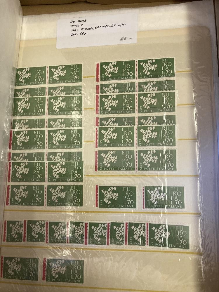 STAMPS : EUROPE, ex-dealers part stock of European accumulations & better items. - Image 15 of 16