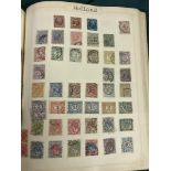 STAMPS : World collection in two spring-back albums appears to be mainly pre 1930's material,