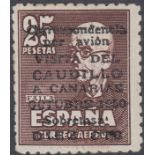 STAMPS SPAIN 1950 General Franco's Cannary Island Visit,