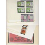 STAMPS BRITISH GUIANA 1971 to 1981 unmounted mint collection, values to $10,