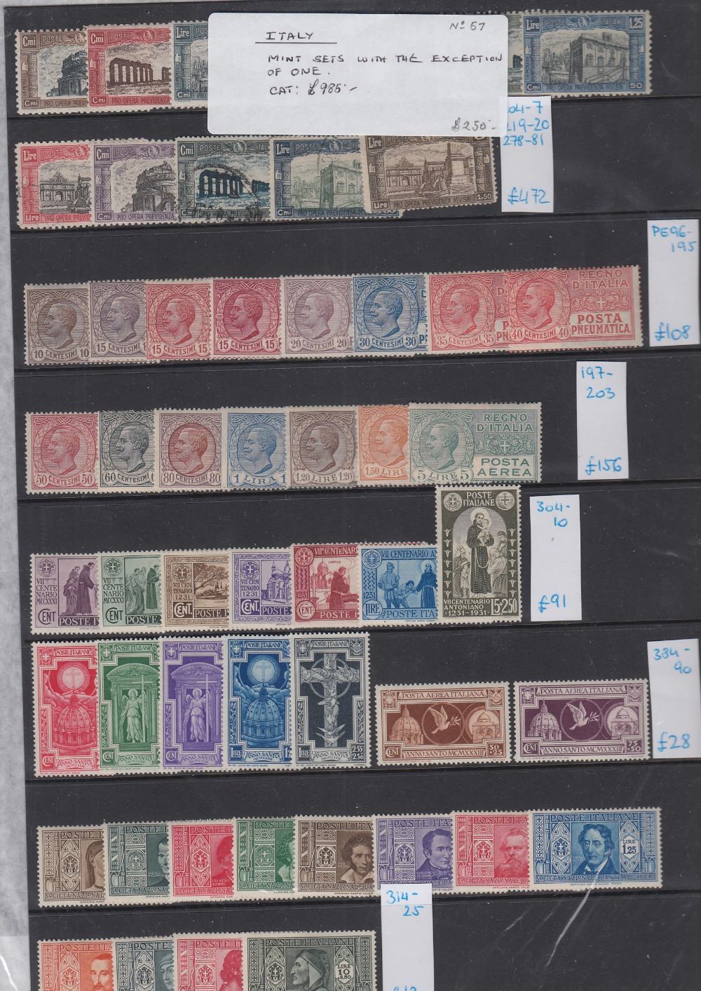 STAMPS : EUROPE, ex-dealers part stock of mostly mint European issues, with part collections, - Image 13 of 18