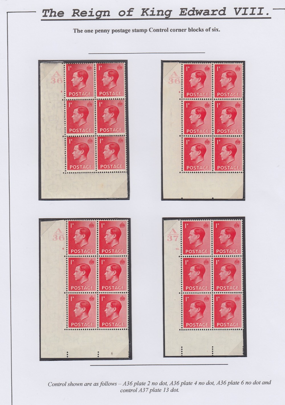 GREAT BRITAIN STAMPS : Collection of GV - Image 3 of 4