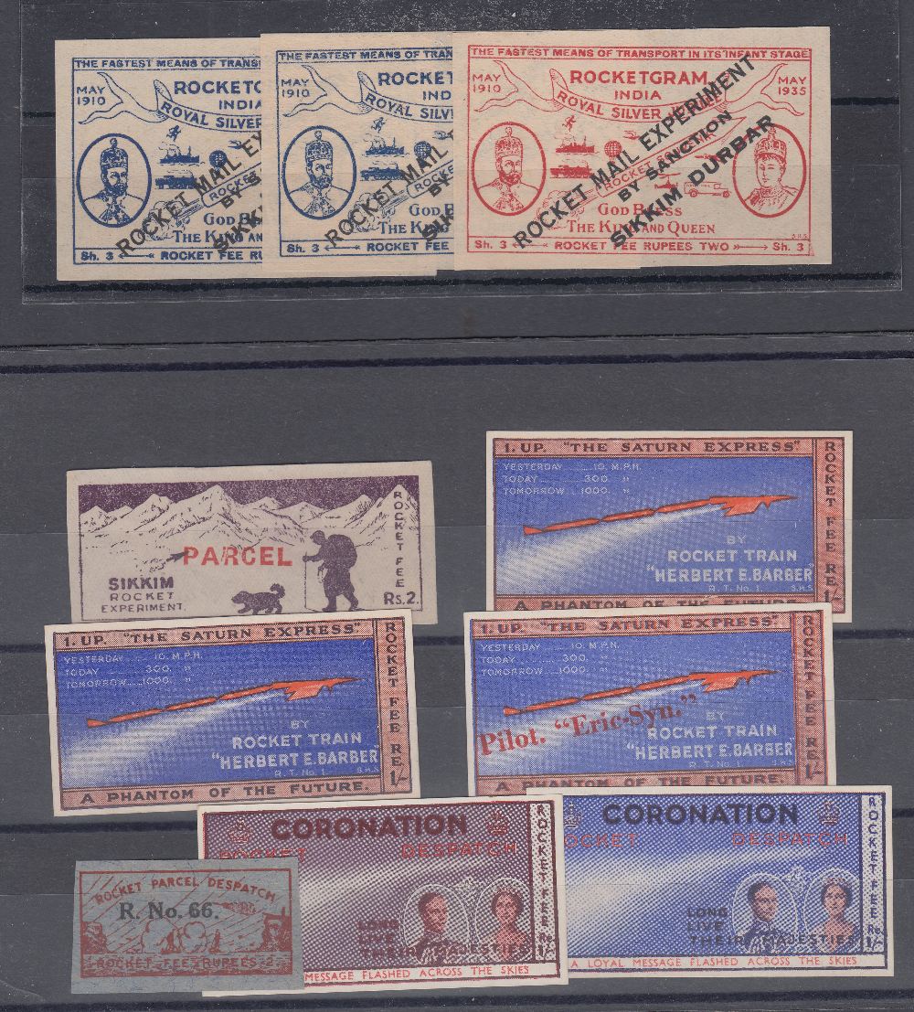 STAMPS : Experimental Rocket Stamps by S