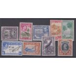 STAMPS : Commonwealth GVI mint high values to $1 , Hong Kong, Grenada,