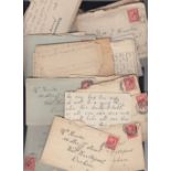 POSTAL HISTORY : A WWI correspondence of 20+ letters from John E.
