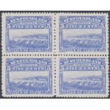 STAMPS NEWFOUNDLAND : 1910 5c Bright Blue perf 12,