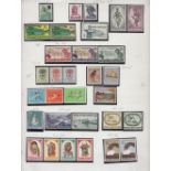 STAMPS PAPUA NEW GUINEA : 1957 to 1991 unmounted mint on pages with sets to £1 and $2