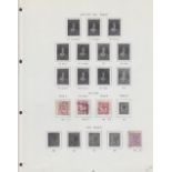 STAMPS NEW ZEALAND : Fine used collection 1873-1960's in printed album,