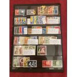 STAMPS NETHERLANDS : 1947-62 mint selection on stock page some UM STC £328