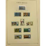 STAMPS : GREAT BRITAIN : Lighthouse album in slip case for 1840-1969 mainly empty but there are a