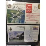 STAMPS POSTAL HISTORY : RAF signed covers in special album,