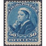 STAMPS CANADA 1893 50c Blue,