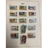 STAMPS CHANNEL ISLANDS Three DAVO and one Lighthouse album 1969-2001 Jersey, Guernsey and Alderney,