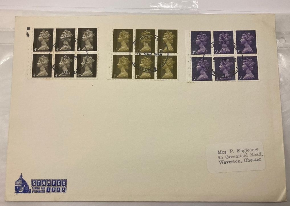 STAMPS FIRST DAY COVERS 1968 Stampex booklet, 1d ,